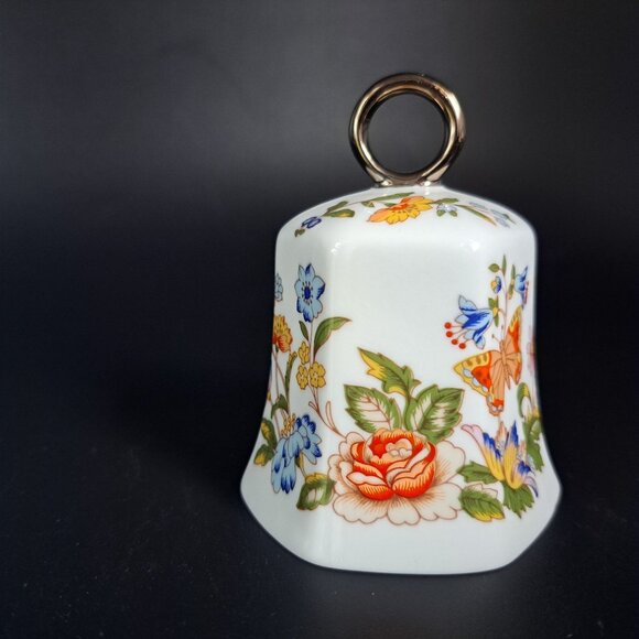 Aynsley Cottage Garden Bone China Decorative Bell Vintage - Picture 9 of 12